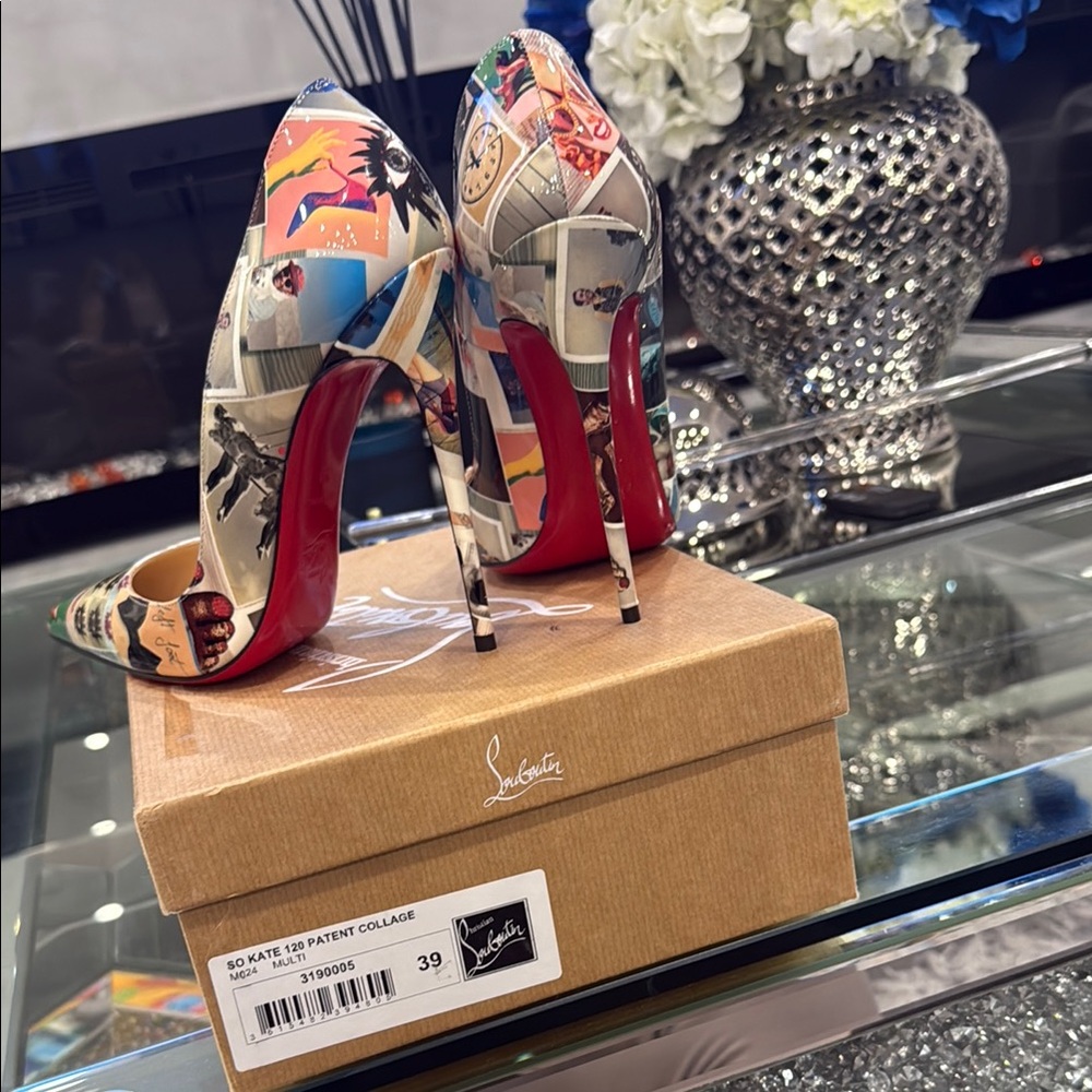 Christian Louboutin Patent Collage So Kate - Picture 5 of 6